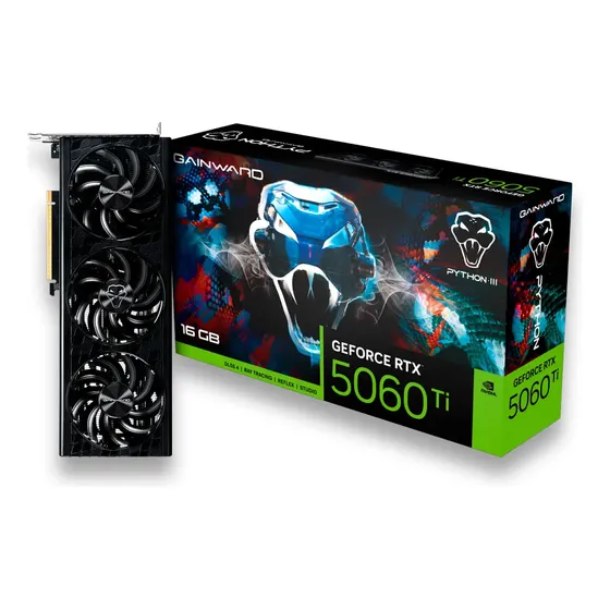Placa De Vídeo Rtx 5060ti 16gb Python Iii Gddr7 Gainward