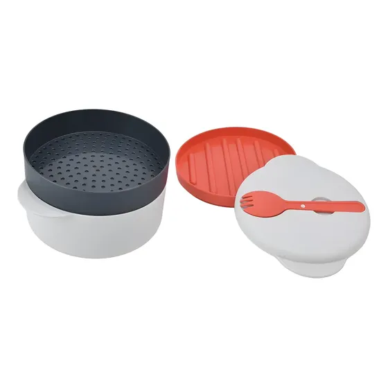 Recipiente De Cozimento A Vapor Para Microondas De 2 Litros