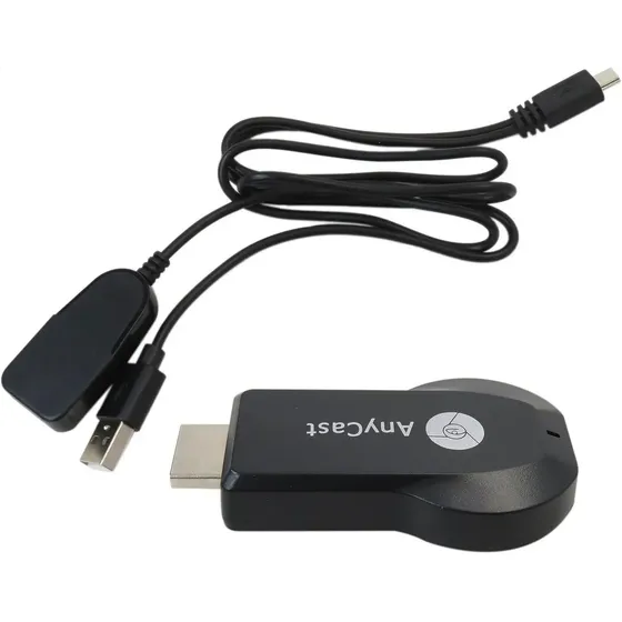 Projetor Sem Fio Wifi De Mesma Tela M9 Preto Preto