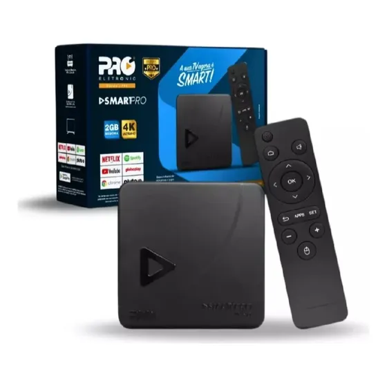 Tv Box Proeletronic 3a Geração Android 10 2gb 16gb