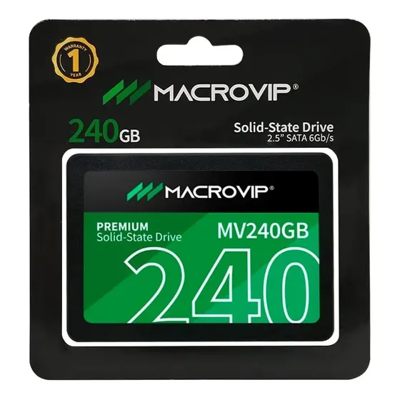 Ssd Disco Solido Macrovip 240gb 2.5 Sata 3 Mv240gb