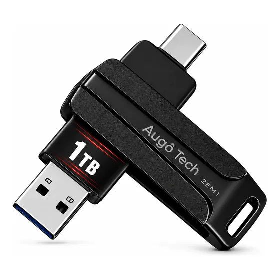 Pendrive 1tb 2 Em 1 Usb 3.0 Tipo-c