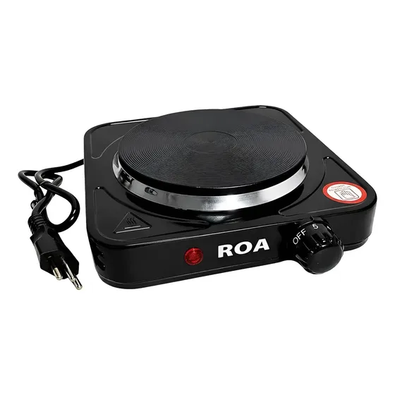 Fogão Elétrico Portátil Fogareiro 1000w Cooktop 1 Boca Hot Fogão Elétrico Portátil Fogareiro 1000w Cooktop 1 Boca Hot