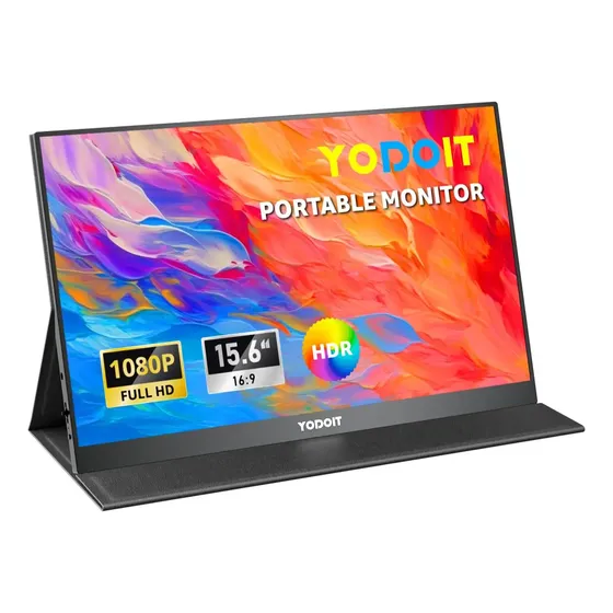 Monitor Portátil Yodoit Gamer Ips D 15.6 Full Hd Usb-c Hdmi