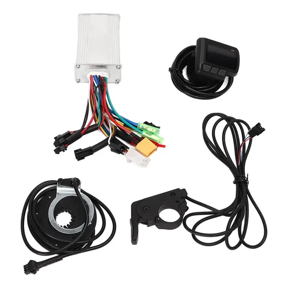 Kit De Controlador De Motor De Bicicleta Elétrica 3 Modos Si