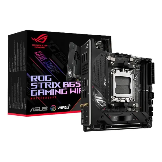 Placa Mae Am5 Asus Rog Strix B650e-i Gaming Wifi M.2/ddr5 Cor Preto