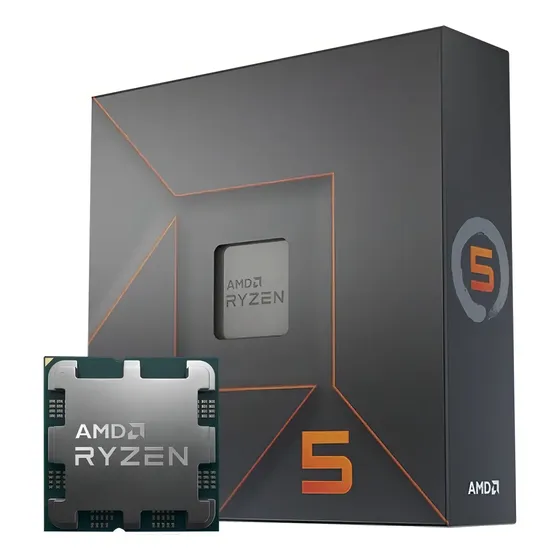 Processador AMD Ryzen 5 7600X, 4.7GHz (5.3GHz Max Turbo), AM5