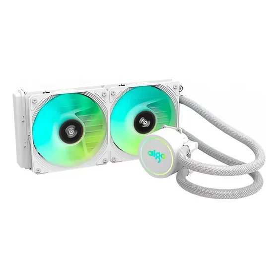 Water Cooler Para Processador Aigo Ac 240 Rgb - Branco Water Cooler Para Processador Aigo Ac 240 Rgb - Branco