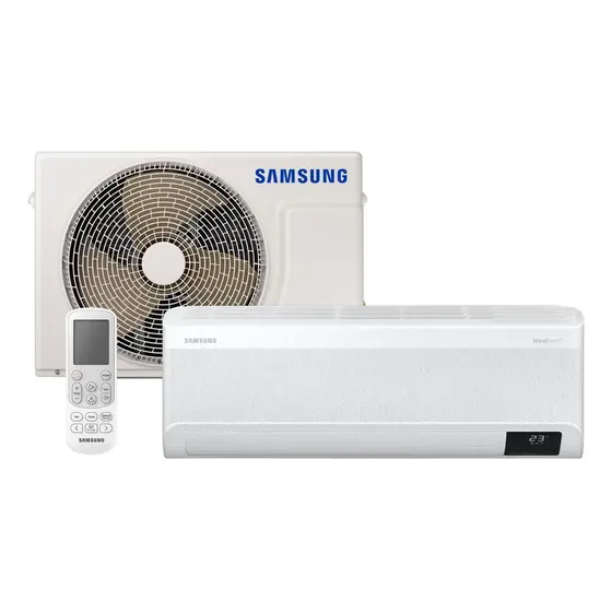 Ar Condicionado Split Inverter Windfree Connect Samsung 18000 Btus Frio - AR18CVFAAWKNAZ