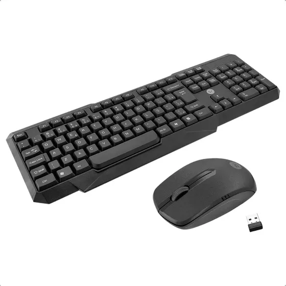 Kit Teclado E Mouse Sem Fio Preto 0055 Bright Teclado Teclado Sem Fio Preto Kit Teclado E Mouse Sem Fio Preto 0055 Bright Teclado Teclado Sem Fio Preto