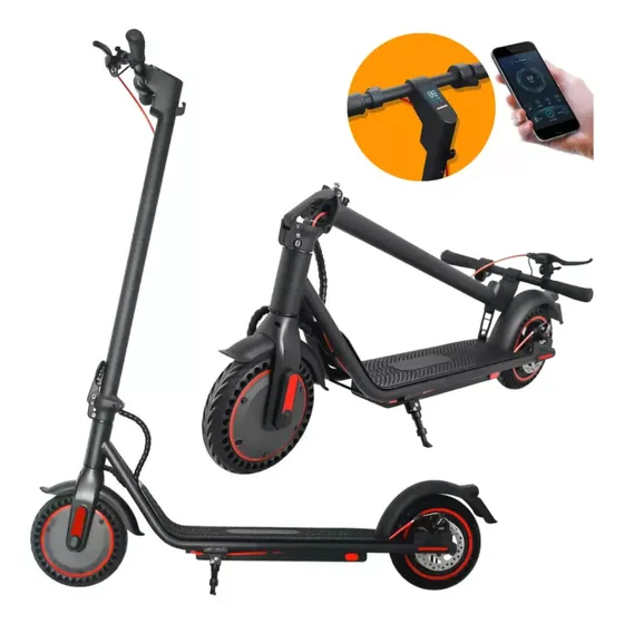 Patinete Elétrico Adulto 350w Dobrável Com Freio A Disco