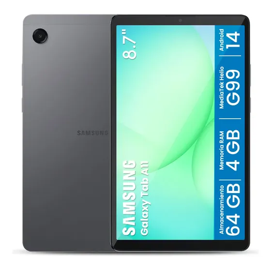 Tablet Samsung Galaxy Tab A11 64 Gb 4 Gb 8,7 + Cinza Escuro