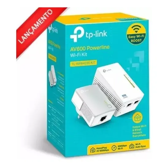 Extensor Wireless Powerline Tp-link Tl-wpa4220kit