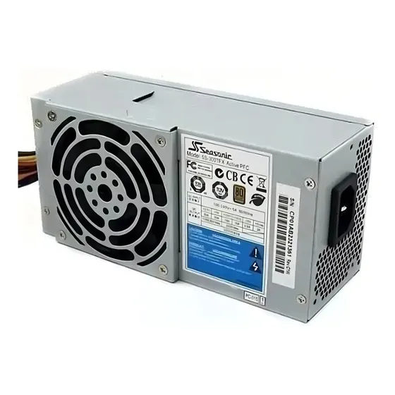 Fonte ATX Seasonic SS-300TFX 300W 80 Plus Bronze Cinza-escuro