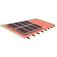 Kit Suporte 8 Painéis Solar Telha Cerâmica Cimento Placa 1,4