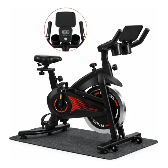 Bicicleta Ergométrica Bike Spinning 150kg Roda Inercia 13kg