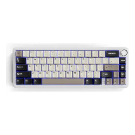 Attack Shark X66 Teclado Gamer 60% Sem Fio Rgb Knob Gasket
