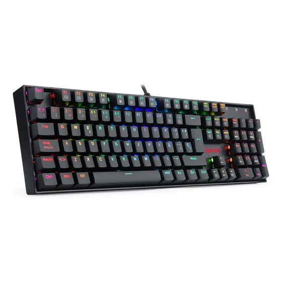 Teclado Gamer Redragon Mitra Qwerty Outemu Red Português Bra