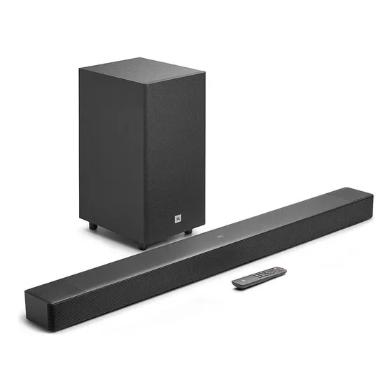 Soundbar Jbl Cinema Sb595, 5.1 Canais, Com Subwoofer, Preta