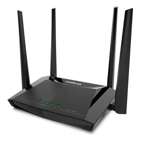 Roteador Dual Band Wifi W5 Porta Gigabit 4 Antenas Intelbras