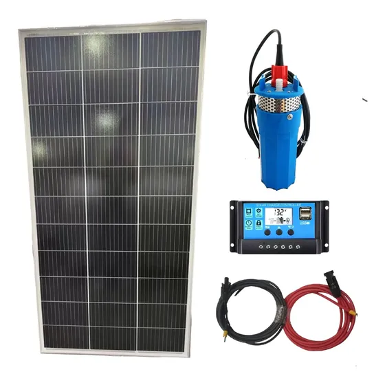 Kit Bomba Dágua Solar 12v + Painel Fotovoltaico 140w (placa)