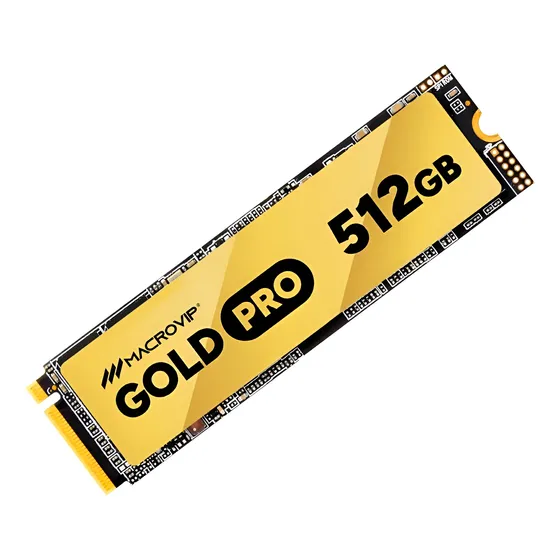 SSD Macrovip Gold Pro 512GB M.2 NVMe 3200MB/s SSD Macrovip Gold Pro 512GB M.2 NVMe 3200MB/s