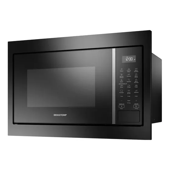 Micro-ondas Brastemp 32l De Embutir Preto