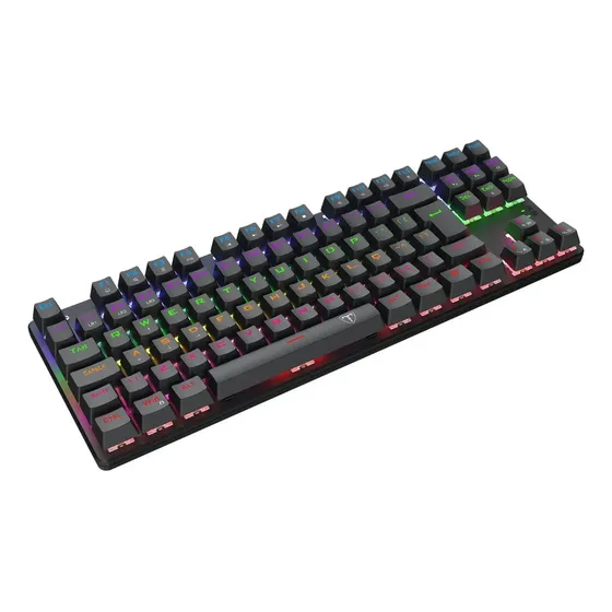 Teclado Mecânico Gamer T-dagger Bora Rainbow T-tgk313-br Pre Teclado Mecânico Gamer T-dagger Bora Rainbow T-tgk313-br Pre