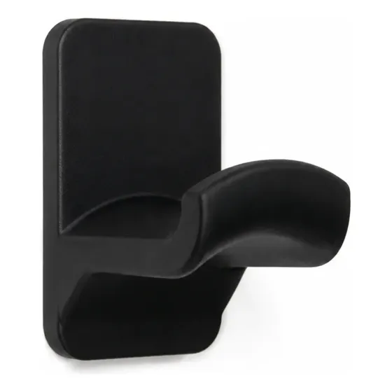 Suporte Fone De Ouvido Headset Gamer Parede Preto Dupla Face
