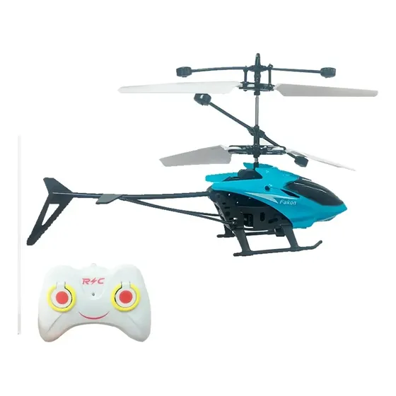 Mini Helicóptero Voador C/ Sensor A Mão Drone Recarregável