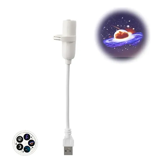 Mini Projetor Usb Céu Estrelado Portátil Mini Projetor Usb Céu Estrelado Portátil