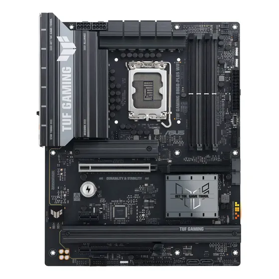 Placa Mãe Asus Tuf Gaming B860-plus Wifi, Chipset B860, Ddr5 Preto