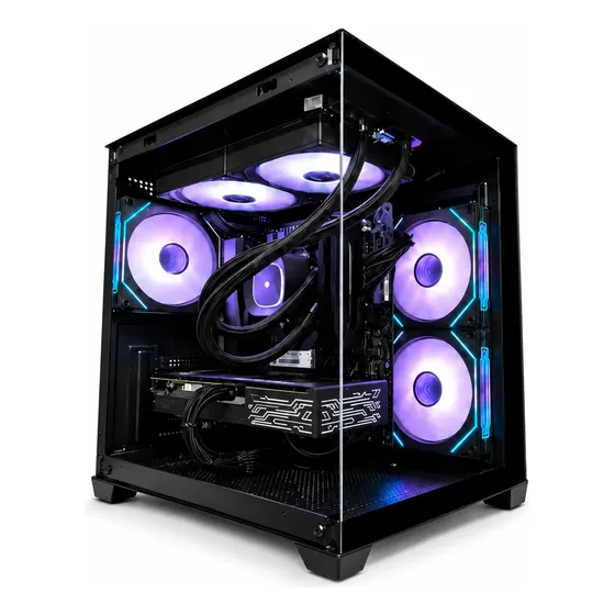 Pc Gamer Ryzen 7 5700x Rx 580 32gb Ssd 1tb Aquário Branco