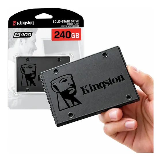 Ssd Kingston A400 240gb Sata 3 Interno Notebook Pc 2.5