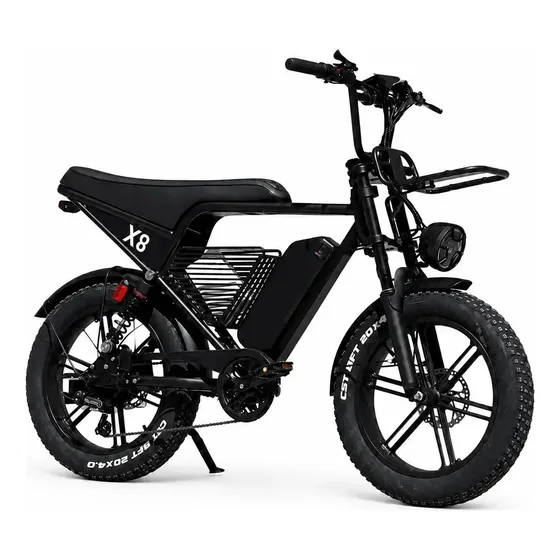 Bicicleta Eletrica X8 1000w 48v Autopropelido Premium