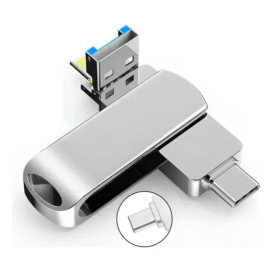 Pendrive Twist 128g 4 Em1 Tipo C-usb Para Telefone/computado
