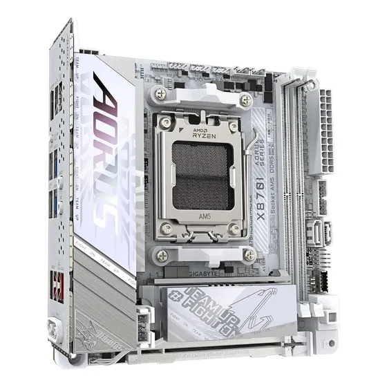 Placa Madre Mini-itx Gigabyte X870i Aorus Pro Ice A