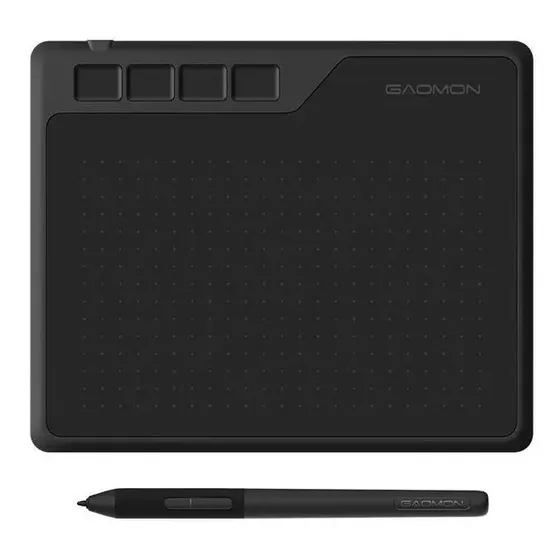 Gaomon S620 Mesa Digitalizadora Black Preto
