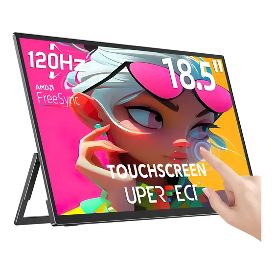 Monitor Portátil Touch Screen 18,5 Polegadas Uperfect 120hz