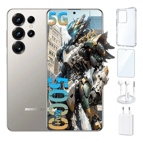 Celular 5g Smartphone, Dimensity 7200, 512 Gb Rom + 16 Gb Ram, Dual Chip, Bateria 5000mah, Gps, Android 15, Câmera 18 Mp + 32 Mp , Tela 6.78