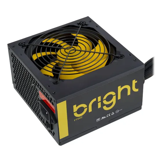 Fonte De Alimentação Pra Pc Atx Automática 650w Bright