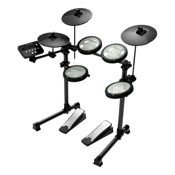 Bateria Eletrônica Avatar Jet 8 Peças Peles Mesh 251 Sons