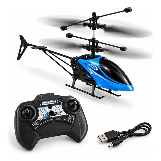 Drone Helicoptero Brinquedo Elétrico Controle Remoto Aero Rc