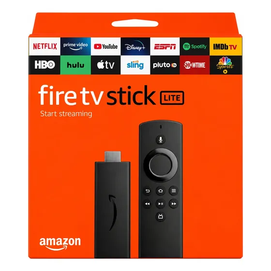 Amazon Fire Tv Stick Lite Full Hd Com Controle Por Voz