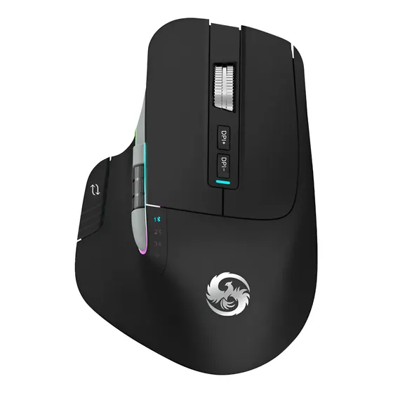 Mouse Sem Fio Wireless 8 Botões Bluetooth 2.4g 2400dpi D-m9