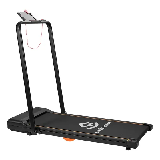 Esteira Elétrica 2,5hp Com Lcd, Inclinação E 100kg