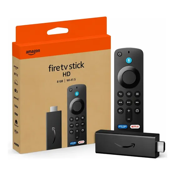 Amazon Fire Tv Stick Full Hd, Com Controle Remoto Por Voz Al
