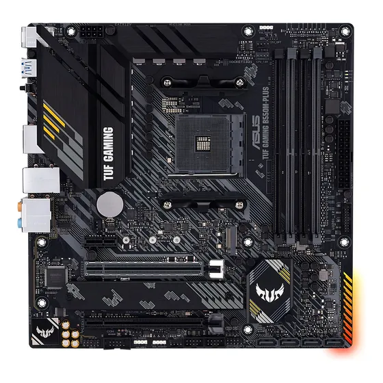 Placa-mãe Asus P/amd Am4 B550m-plus Tuf Gaming 4xddr4 Matx P