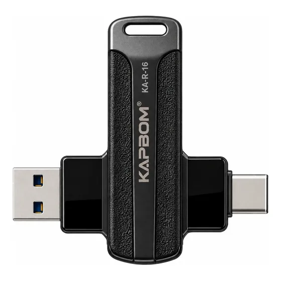 Pen Drive 16gb 2 Em 1 Usb 3.0 Tipo C Alta Velocidade Celular