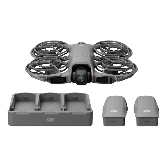 Drone DJI Neo 2 Fly More Combo (somente o drone), com câmera 4K, decolagem e pouso controlados por gestos, ActiveTrack, detecção omnidirecional de obstáculos, ideal para iniciantes - DJI070